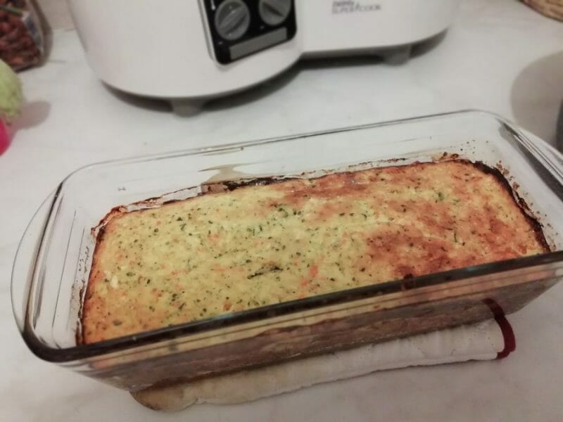 Cliquez pour zoomer ! Flan de courgettes Thermomix par alex1006