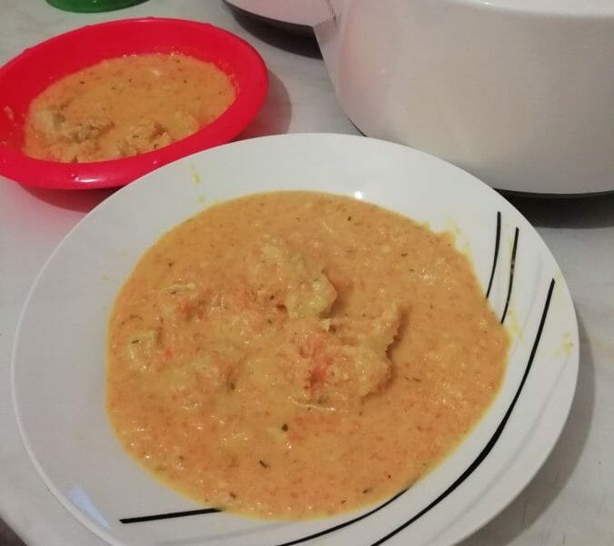 Cliquez pour zoomer ! Bouchées de poulet aux carottes Thermomix par alex1006