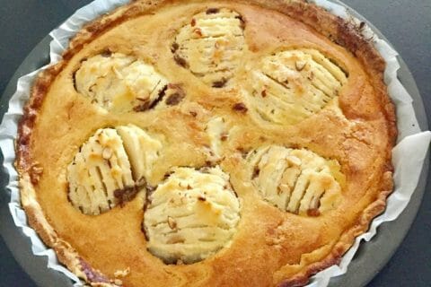 Cliquez pour zoomer ! Tarte poires et chocolat au Thermomix