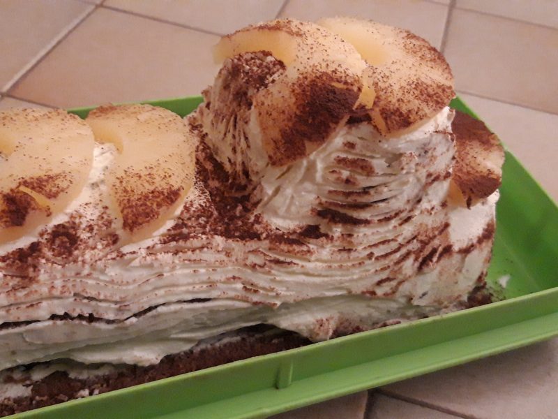 Cliquez pour zoomer ! Bûche forêt noire Thermomix par Cricri-25