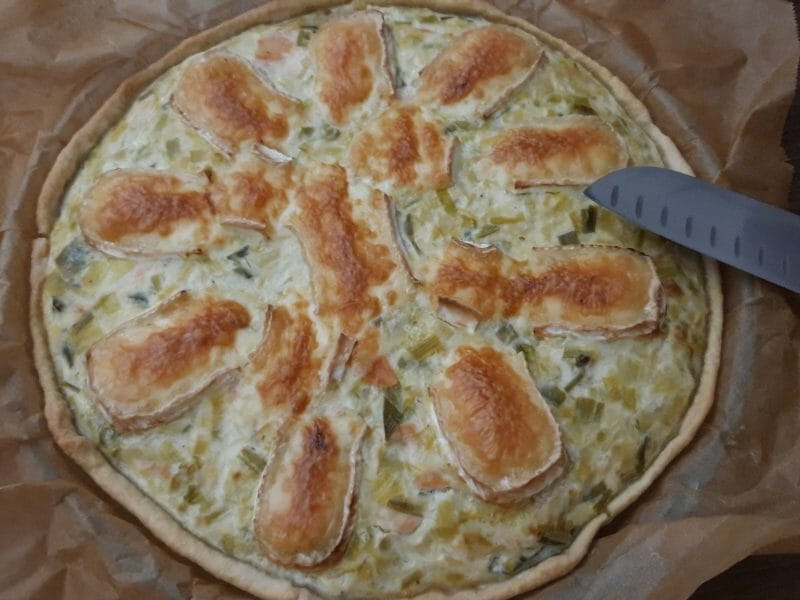 Cliquez pour zoomer ! Tarte aux poireaux Thermomix par Cricri-25