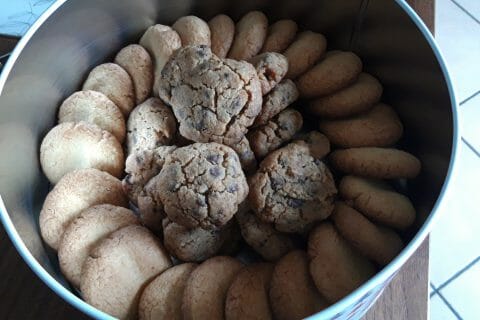 Cliquez pour zoomer ! Cookies au pain rassis et pépites de chocolat Thermomix par Cricri-25