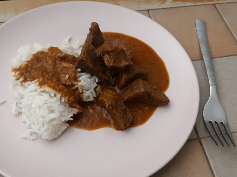 Cliquez pour zoomer ! Curry de boeuf Thermomix par Cricri-25