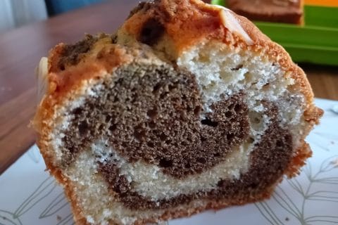 Cliquez pour zoomer ! Marbré au thé matcha Thermomix par Cricri-25