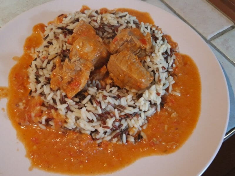 Cliquez pour zoomer ! Sauté de porc au curry Thermomix par Cricri-25