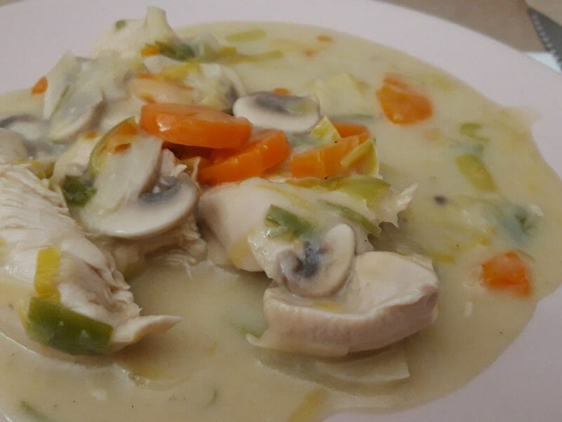 Cliquez pour zoomer ! Blanquette de poulet Thermomix par Cricri-25