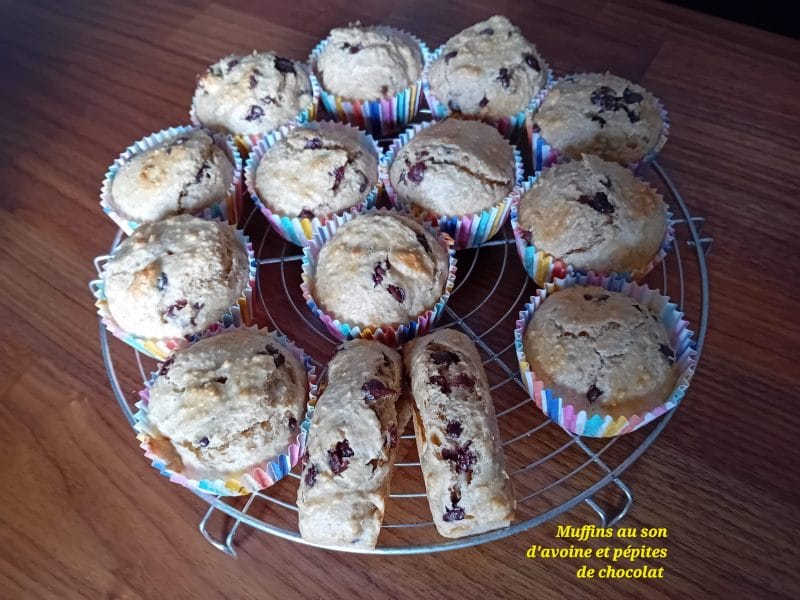 Cliquez pour zoomer ! Muffins au son d’avoine et aux pépites de chocolat Thermomix par Cricri-25