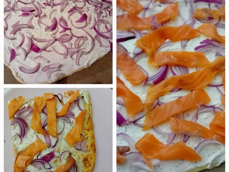 Cliquez pour zoomer ! Tarte flambée rapide au saumon fumé Thermomix par Cricri-25