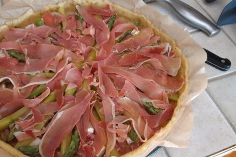 Cliquez pour zoomer ! Tarte asperges et jambon Thermomix par Cricri-25