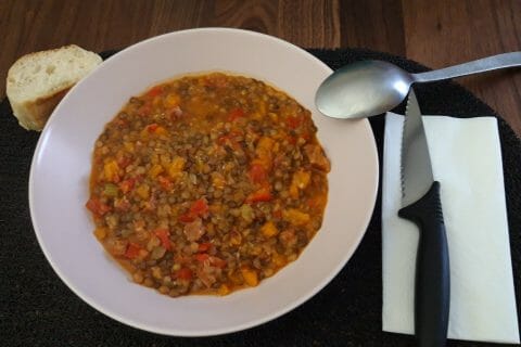 Cliquez pour zoomer ! Soupe de lentilles au chorizo Thermomix par Cricri-25