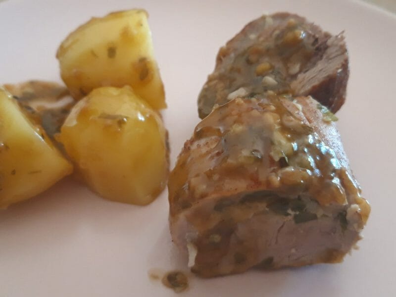 Cliquez pour zoomer ! Filet mignon de porc à l’ail Thermomix par Cricri-25