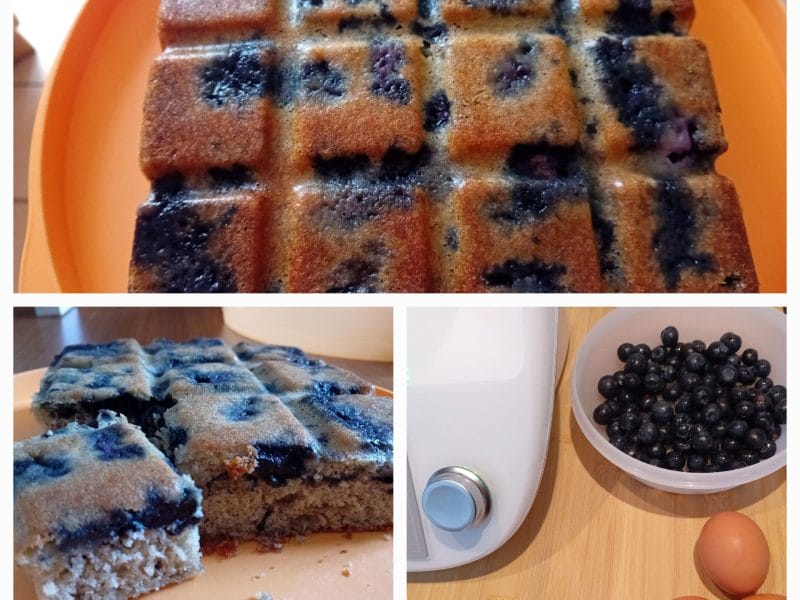Cliquez pour zoomer ! Gâteau aux myrtilles Thermomix par Cricri-25