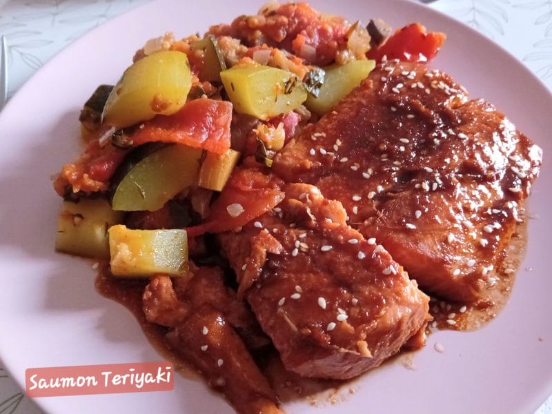Cliquez pour zoomer ! Saumon teriyaki Thermomix par Cricri-25