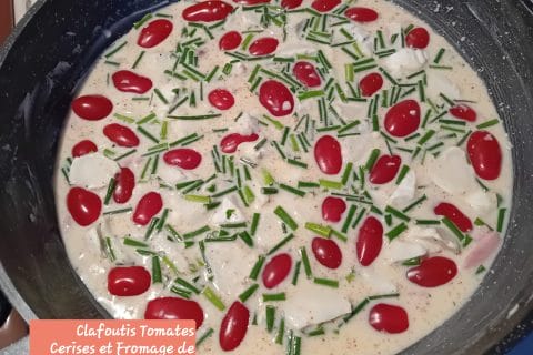 Cliquez pour zoomer ! Clafoutis tomates cerises et fromage de chèvre Thermomix par Cricri-25
