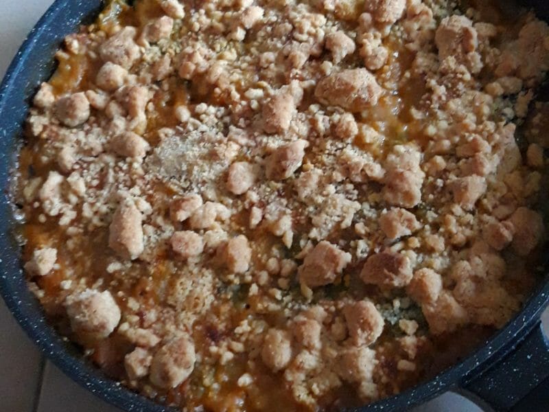 Cliquez pour zoomer ! Crumble aux légumes provençaux Thermomix par Cricri-25