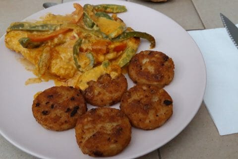 Cliquez pour zoomer ! Poulet à la crème de poivrons Thermomix par Cricri-25