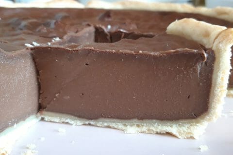 Cliquez pour zoomer ! Flan pâtissier au chocolat Thermomix par Cricri-25