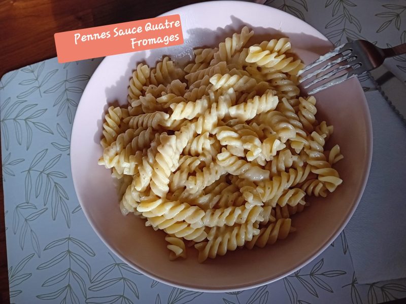 Cliquez pour zoomer ! Penne sauce quatre fromages Thermomix par Cricri-25