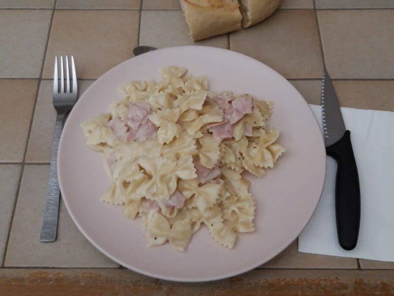 Cliquez pour zoomer ! Macaroni sauce Alfredo Thermomix par Cricri-25