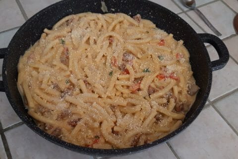 Cliquez pour zoomer ! Gratin de macaroni poivrons et chorizo Thermomix par Cricri-25