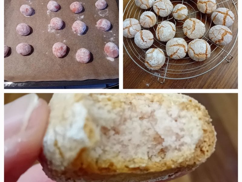 Cliquez pour zoomer ! Craquelés aux biscuits roses de Reims Thermomix par Cricri-25