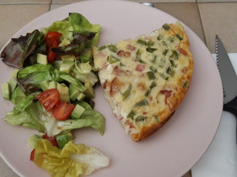 Cliquez pour zoomer ! Quiche sans pâte Thermomix par Cricri-25