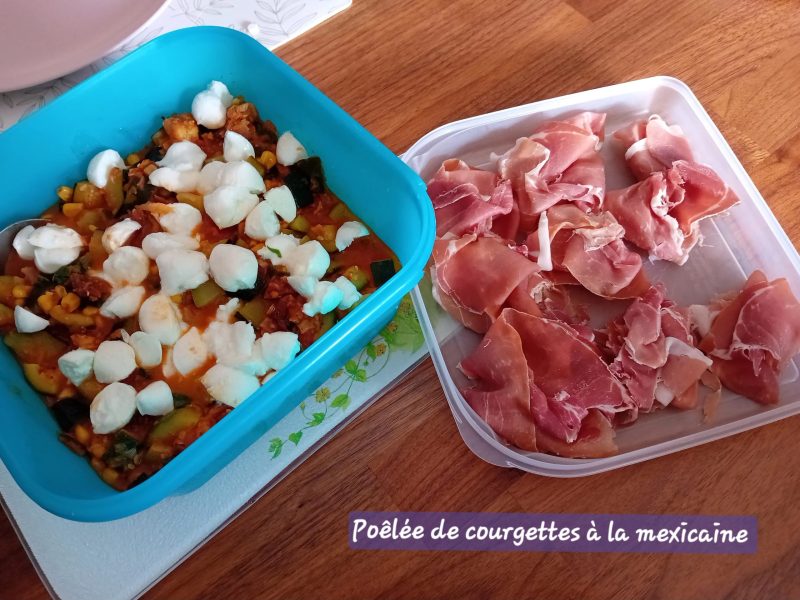 Cliquez pour zoomer ! Poêlée de courgettes à la mexicaine Thermomix par Cricri-25
