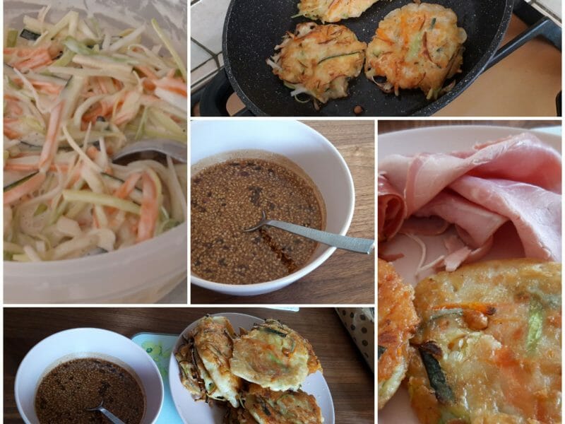 Cliquez pour zoomer ! Yachaejeon – Pancakes de légumes coréens Thermomix par Cricri-25