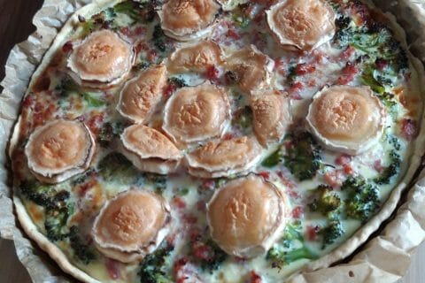 Cliquez pour zoomer ! Quiche au brocoli et jambon Thermomix par Cricri-25