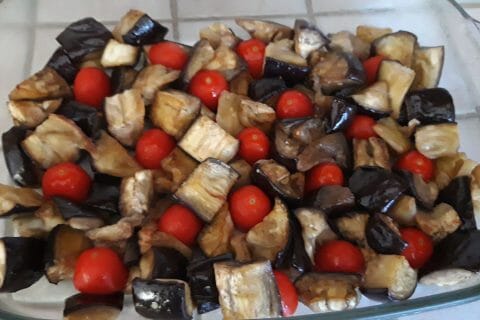 Cliquez pour zoomer ! Clafoutis aubergines et tomates Thermomix par Cricri-25