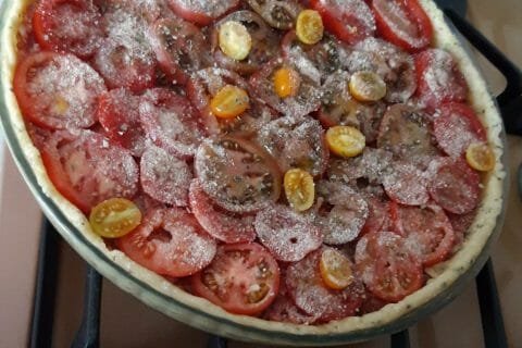 Cliquez pour zoomer ! Tarte salée façon tomates farcies Thermomix par Cricri-25