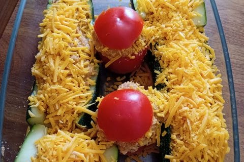 Cliquez pour zoomer ! Courgettes farcies au thon Thermomix par Cricri-25