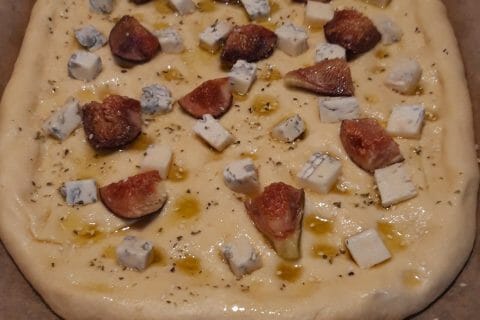 Cliquez pour zoomer ! Focaccia aux figues et gorgonzola Thermomix par Cricri-25
