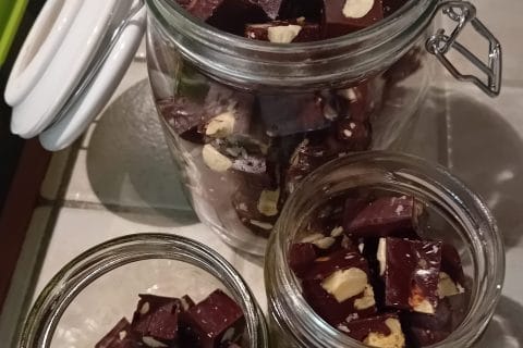 Cliquez pour zoomer ! Caramiel au chocolat et fruit secs Thermomix par Cricri-25