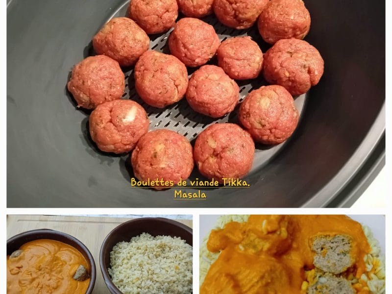 Cliquez pour zoomer ! Boulettes de viande Tikka Masala Thermomix par Cricri-25