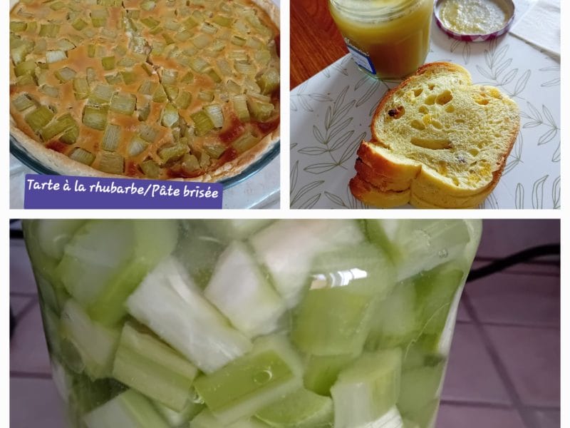 Cliquez pour zoomer ! Tarte à la rhubarbe Thermomix par Cricri-25