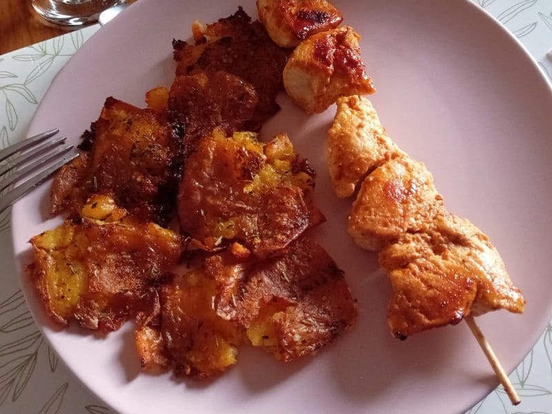 Cliquez pour zoomer ! Smashed potatoes Thermomix par Cricri-25