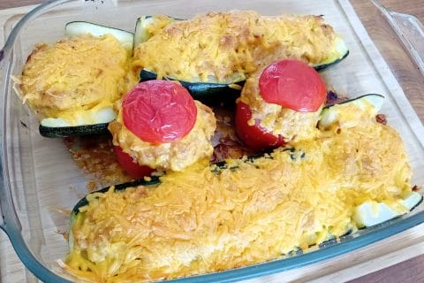 Cliquez pour zoomer ! Courgettes farcies au thon Thermomix par Cricri-25