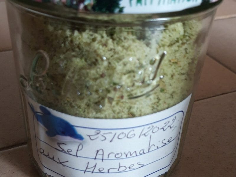 Cliquez pour zoomer ! Sel aromatisé aux herbes Thermomix par Cricri-25