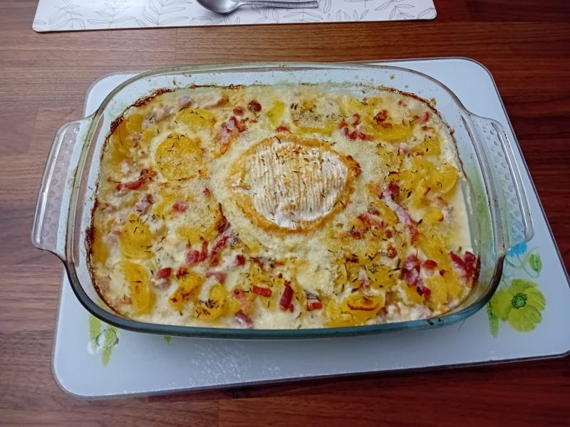 Cliquez pour zoomer ! Gratin de pommes de terre à la normande Thermomix par Cricri-25