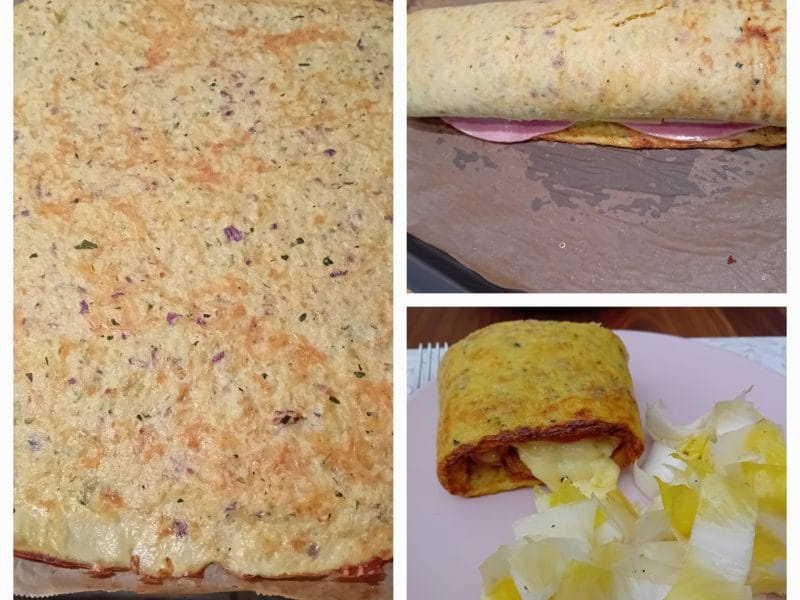 Cliquez pour zoomer ! Roulé de pommes de terre, jambon et reblochon Thermomix par Cricri-25