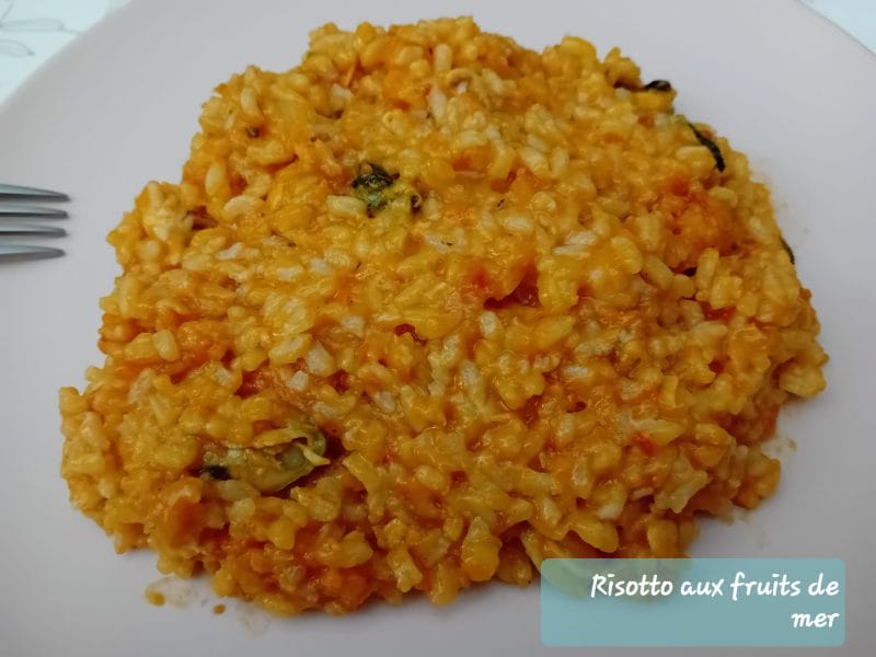 Cliquez pour zoomer ! Risotto aux fruits de mer Thermomix par Cricri-25