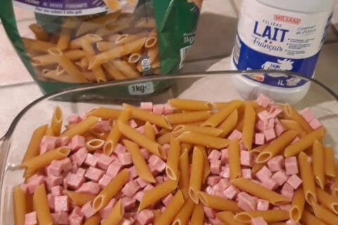 Cliquez pour zoomer ! Gratin de fusilli au jambon Thermomix par Cricri-25