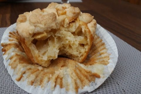 Cliquez pour zoomer ! Muffins aux pommes façon crumble Thermomix par Cricri-25