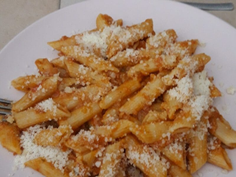 Cliquez pour zoomer ! Penne au chorizo Thermomix par Cricri-25