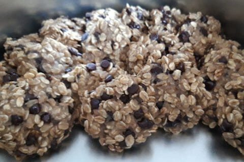 Cliquez pour zoomer ! Biscuits avoine, banane et chocolat Thermomix par Cricri-25