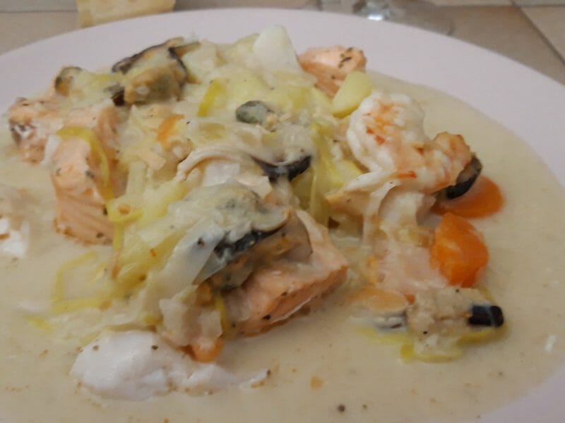 Cliquez pour zoomer ! Blanquette de la mer Thermomix par Cricri-25