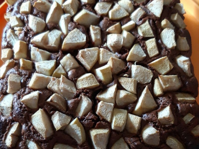 Cliquez pour zoomer ! Brownies aux poires Thermomix par Cricri-25