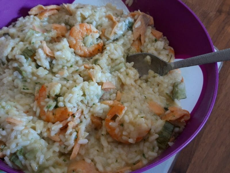 Cliquez pour zoomer ! Risotto courgettes et crevettes Thermomix par Cricri-25