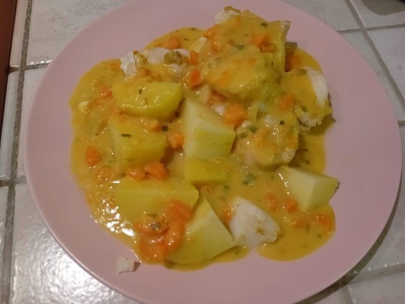Cliquez pour zoomer ! Blanquette de lotte Thermomix par Cricri-25